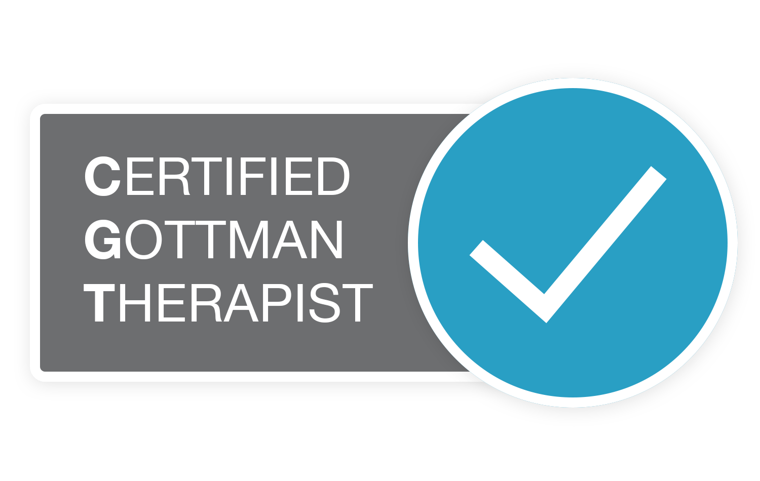 Certified Gottman Therapist, badge del Gottman Institute
